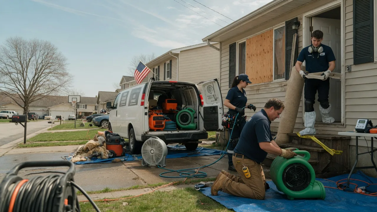 Water Damage Restoration in Marsteller, PA near me